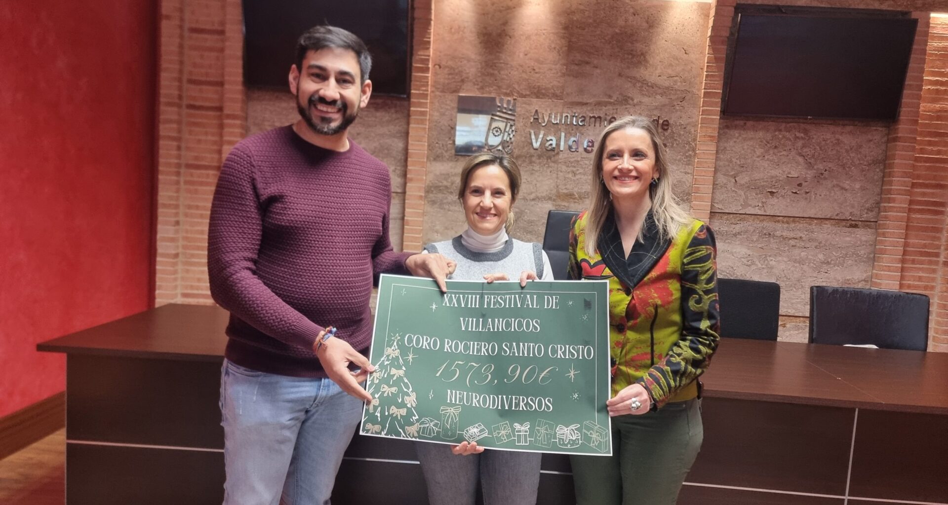 El XXVIII Festival de Villancicos de Valdepeñas recauda 1.573 euros para Neurodiversos