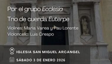 La Parroquia de San Miguel Arcángel inicia el año de actividades con un recital poético – Ajuntament de Burjassot