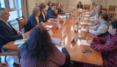 Reunión de representantes de Plena inclusión España con el ministro Bustinduy