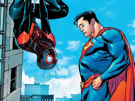 Spider-Man Superman 1 Pichelli