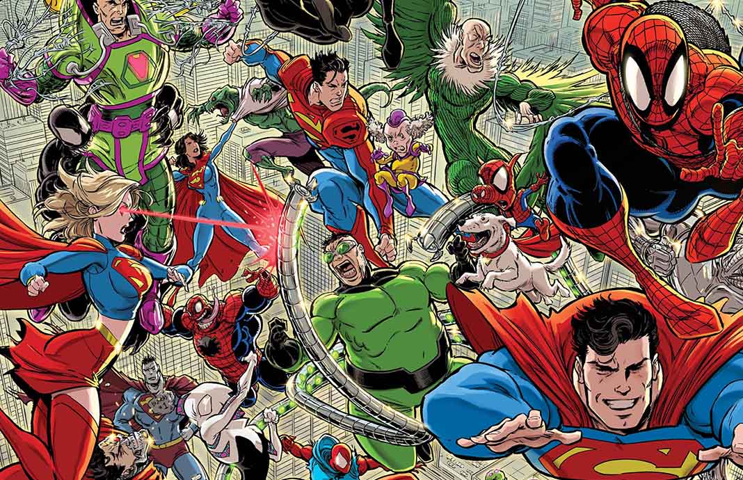 Spider-Man Superman Kaare Andrews