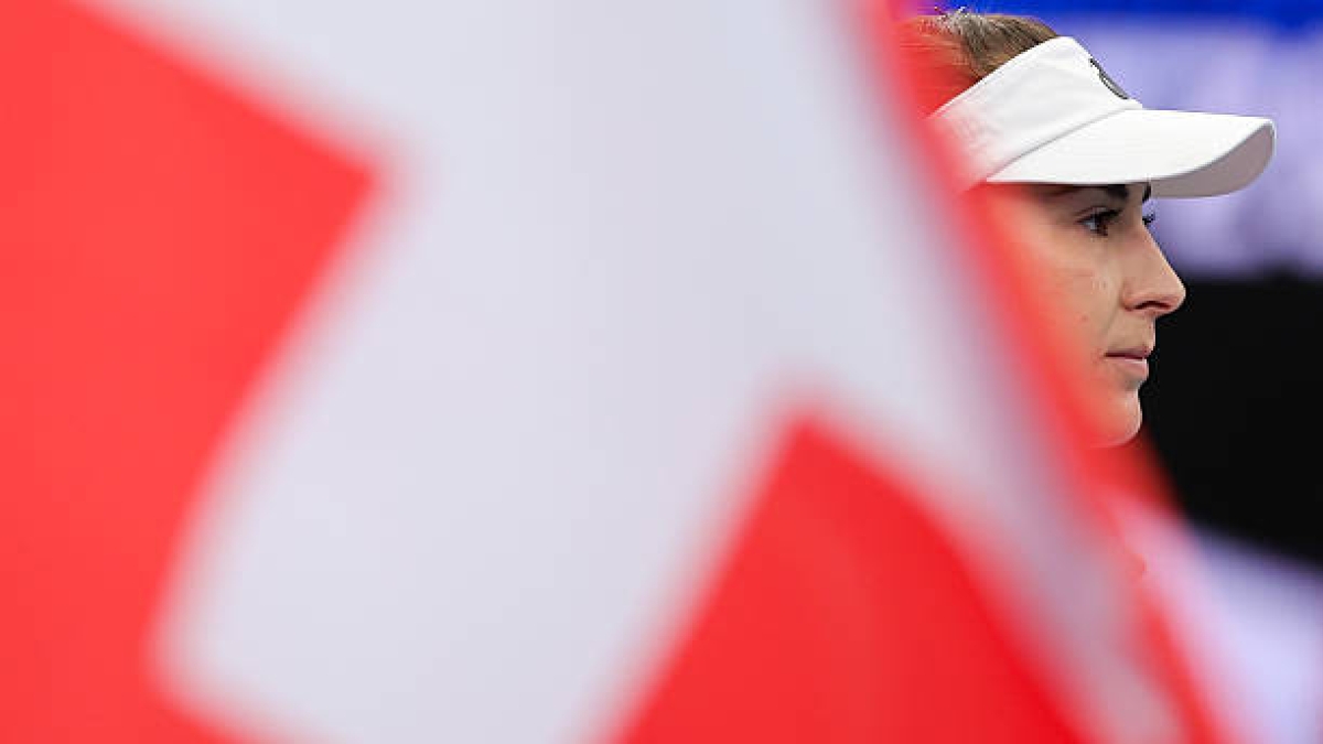 Suiza se rinde a la hazaña de Bencic: "Has demostrado por qué eres una gran campeona". Foto: Gettyimages