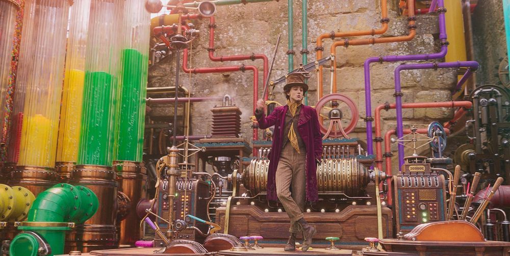 El personaje principal de la película Wonka