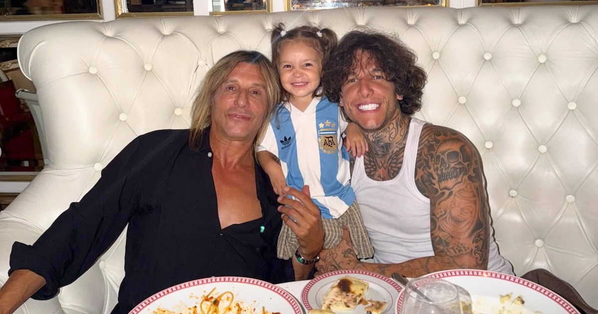 El cumpleaños íntimo de Claudio Caniggia: el saludo de su hijo Alex y el video más tierno con su nieta Venezia