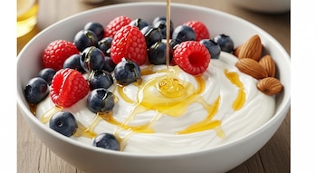 El yogur griego procesado puede