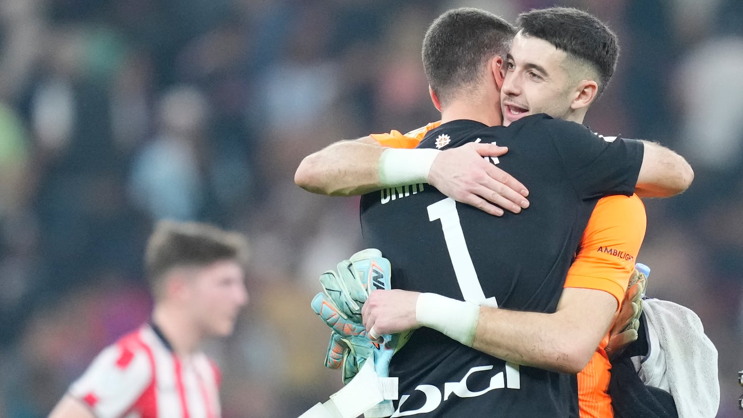 Joan García y Unai, como Iker y De Gea