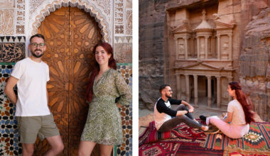 De Zambia a Camboya: la pareja viajera de Rivas con millones de seguidores en redes