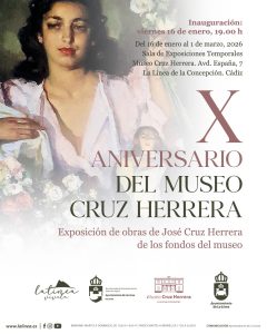 El Museo Cruz Herrera conmemora su décimo aniversario en Villa San José con una exposición de obras inéditas del pintor linense