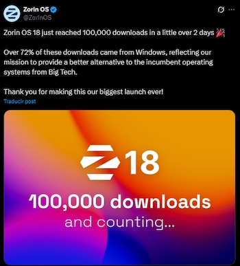 Zorin OS 18 celebra un