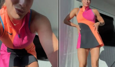 El atuendo surfero de Sabalenka para jugar el Open de Australia causa "conmoción"