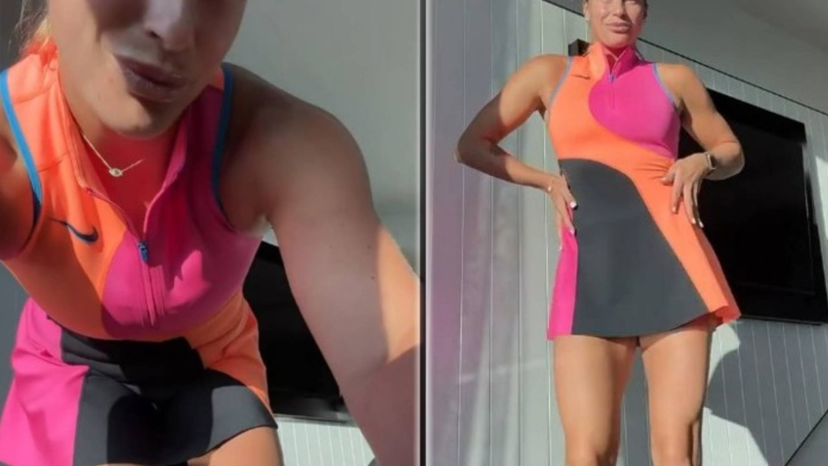 El atuendo surfero de Sabalenka para jugar el Open de Australia causa "conmoción"