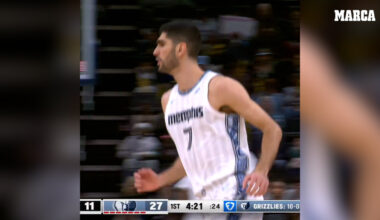 Santi Aldama supera a Jordi Fernandéz en el duelo español de la NBA