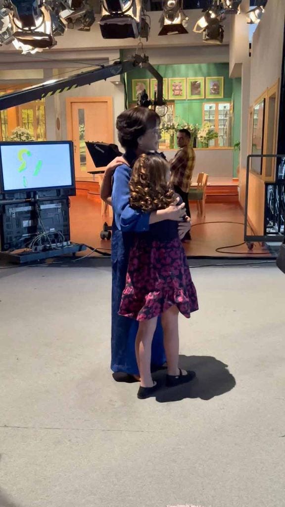 Pati Chapoy y su cálido recibimiento en ‘Venteando’ a Michaela, hija de Daniel Bisgno