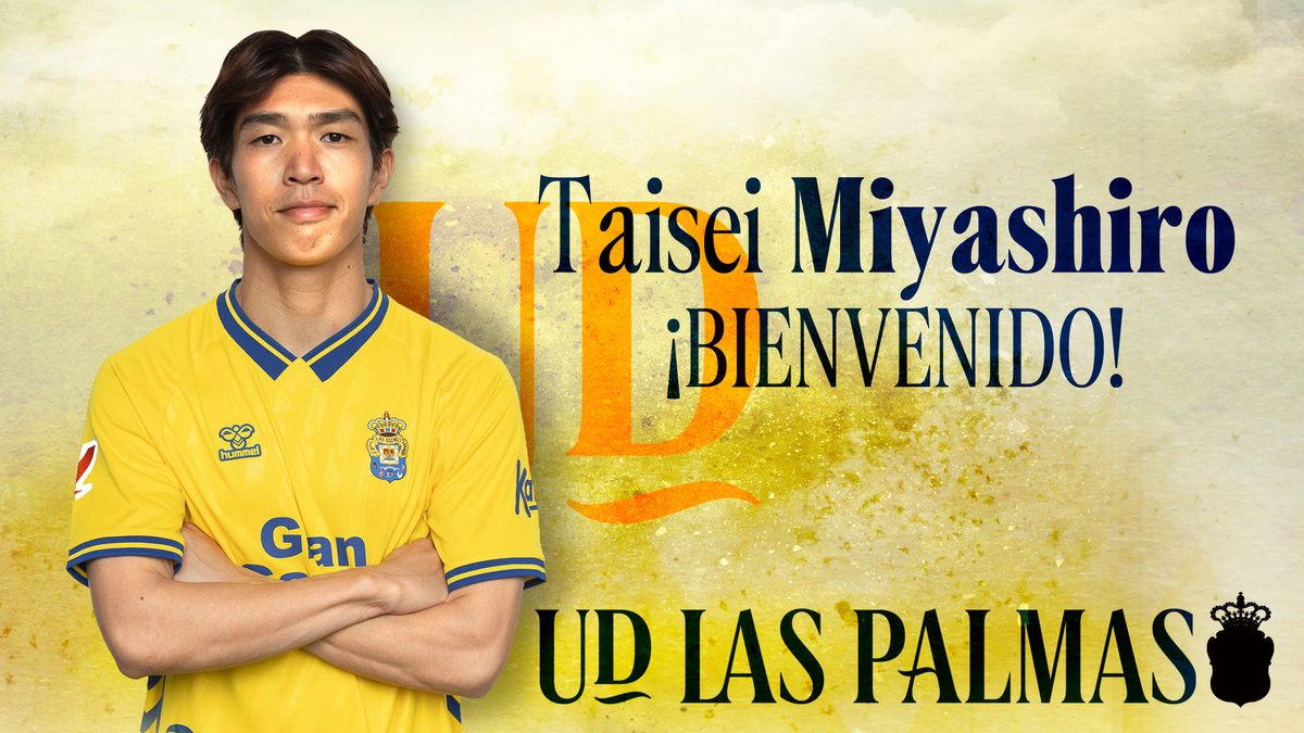 Miyashiro, nuevo jugador de la UD Las Palmas | UD Las Palmas