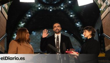 justo después de medianoche y en una histórica estación de Metro