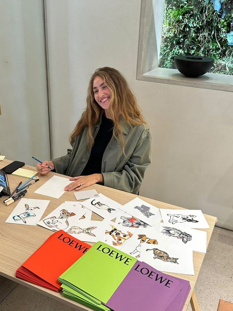 Hace unos meses, Almu hizo un proyecto de lo más especial junto a Loewe