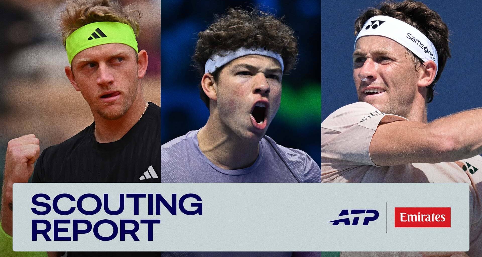 Alejandro Davidovich Fokina, Ben Shelton y Casper Ruud son algunas de las estrellas presentes en los torneos ATP 250 de Adelaida y Auckland.