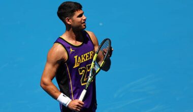 Alcaraz recibió la reacción de Lebron James.