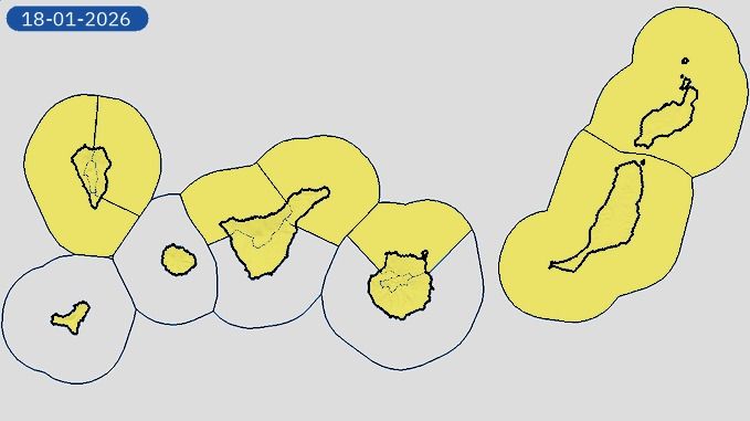 Un experto de la Aemet lanza un aviso en Canarias: «Será el día más inestable, con fenómenos que afectarán a todas las islas»