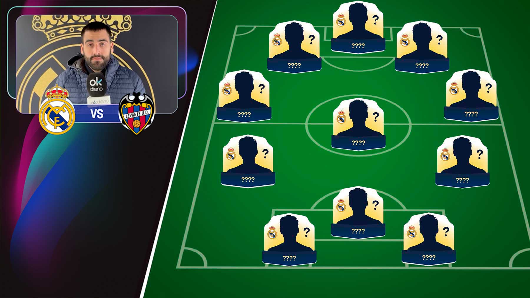 Valverde será extremo y Gonzalo titular