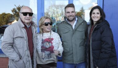 Carmen Borrego y su hijo celebran el Día de Reyes y con sus parejas