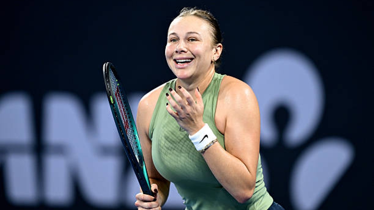 Anisimova preocupa de cara al Open de Australia.