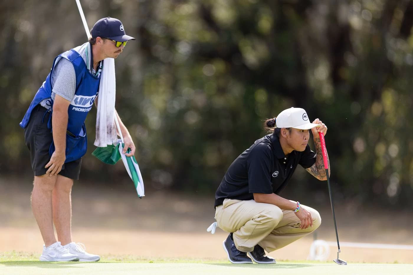 Anthony Kim. (Photo by Mike Stobe/LIV Golf)
