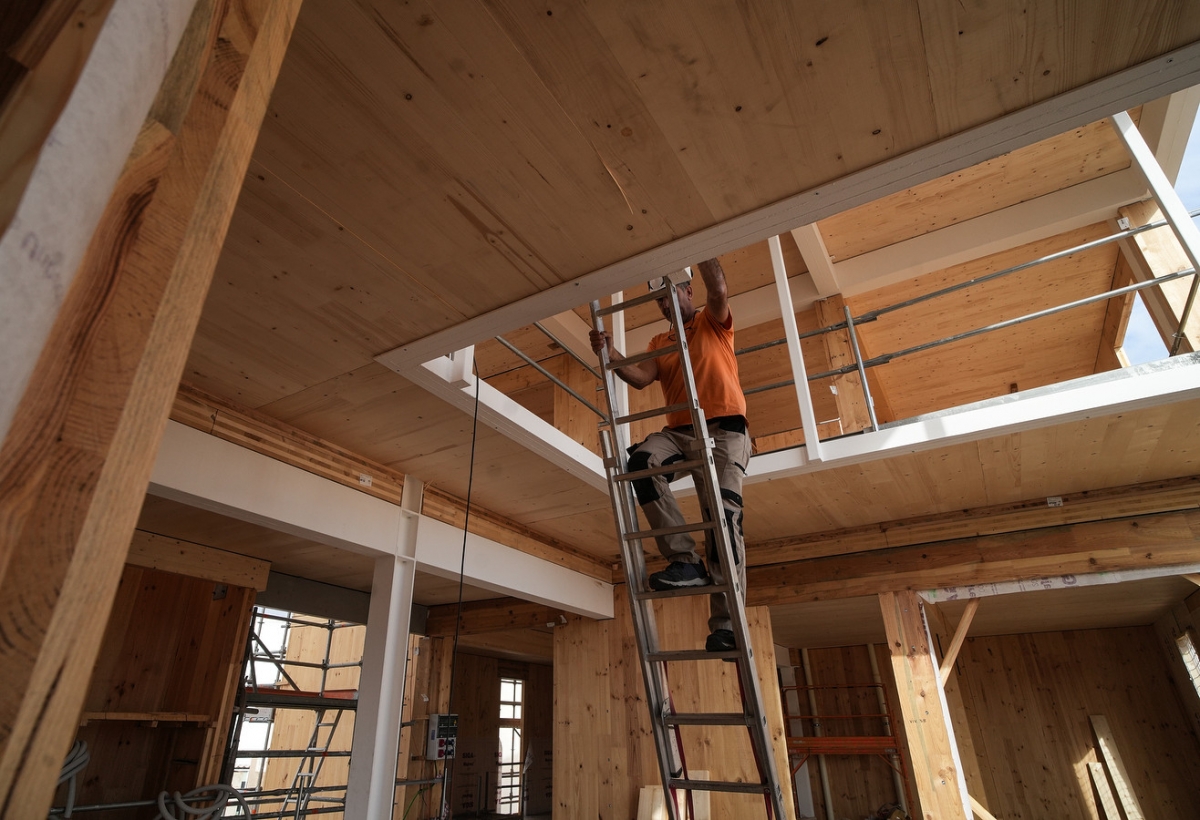 Edificio en madera de Zubi Cities.