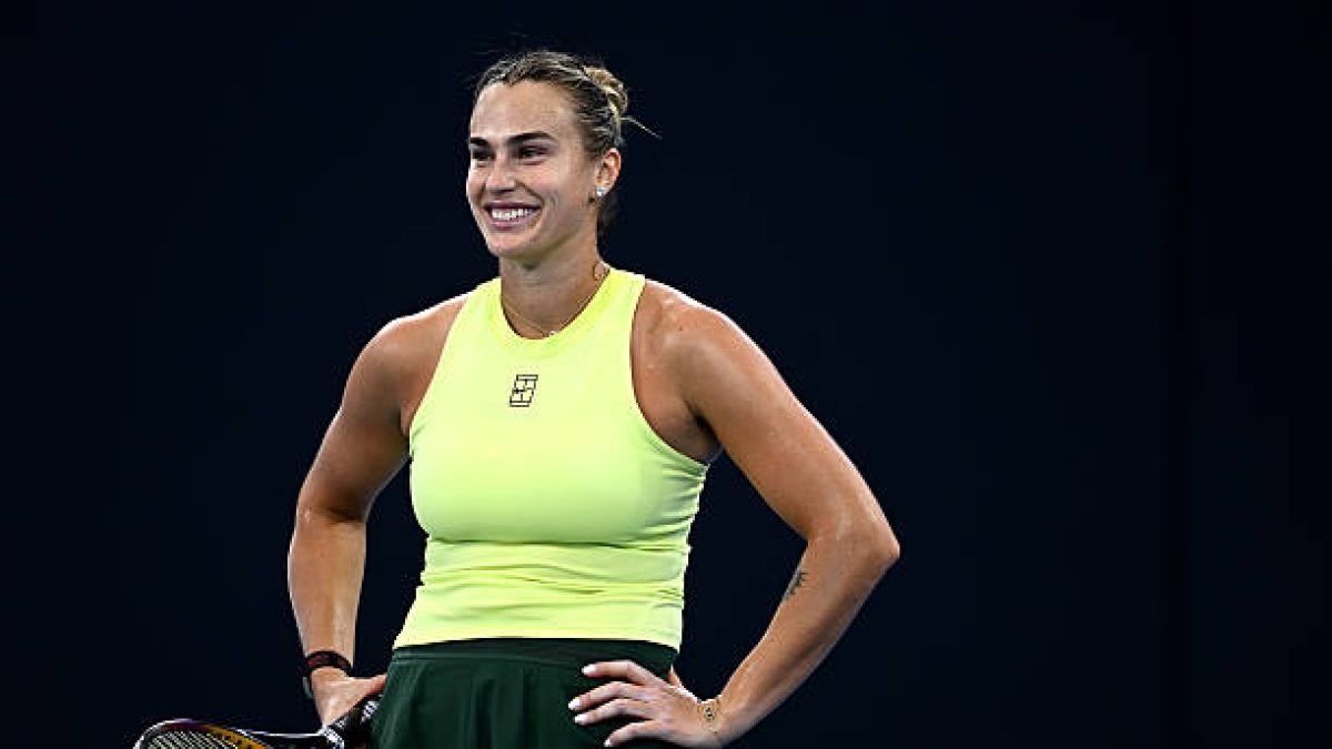 Aryna Sabalenka pide matrimonio a su novio en Brisbane. Foto: gettyimages