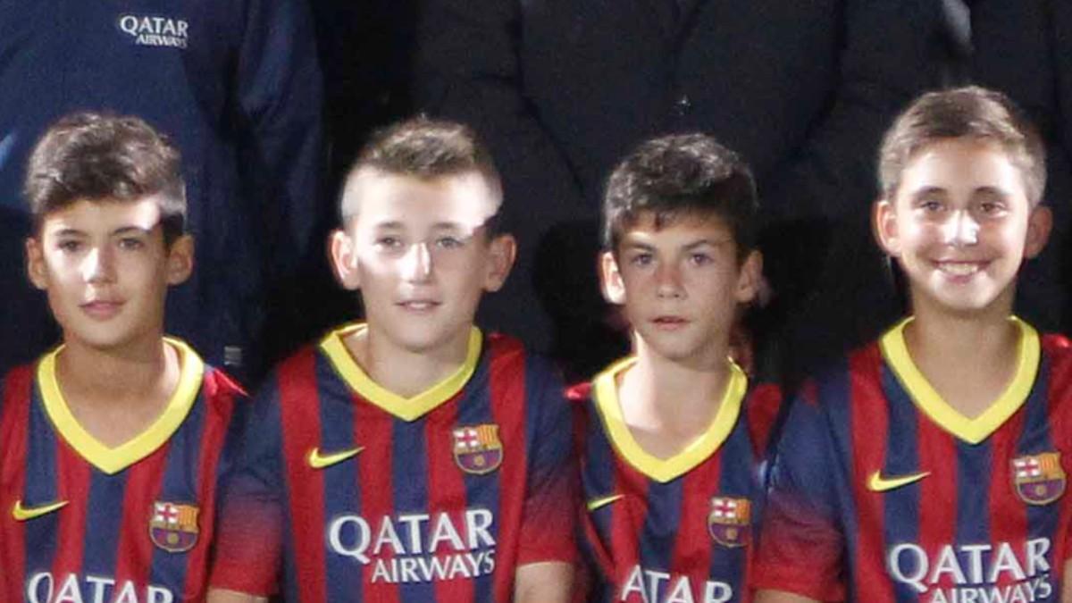 Antoniu Roca jugó dos temporadas en el fútbol-7 del Barça