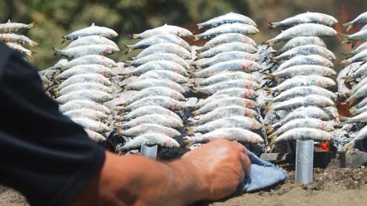 Los espetos que maneja 'Manolín' Galindo en el cortometraje documental 'El Amoragaor'.