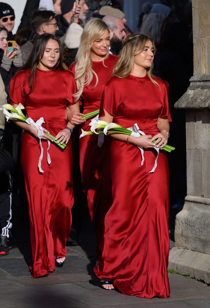 Las damas de honor de la boda de Holly Ramsay