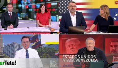 Las cadenas de TV modifican su programación este sábado por el ataque de Estados Unidos en Venezuela