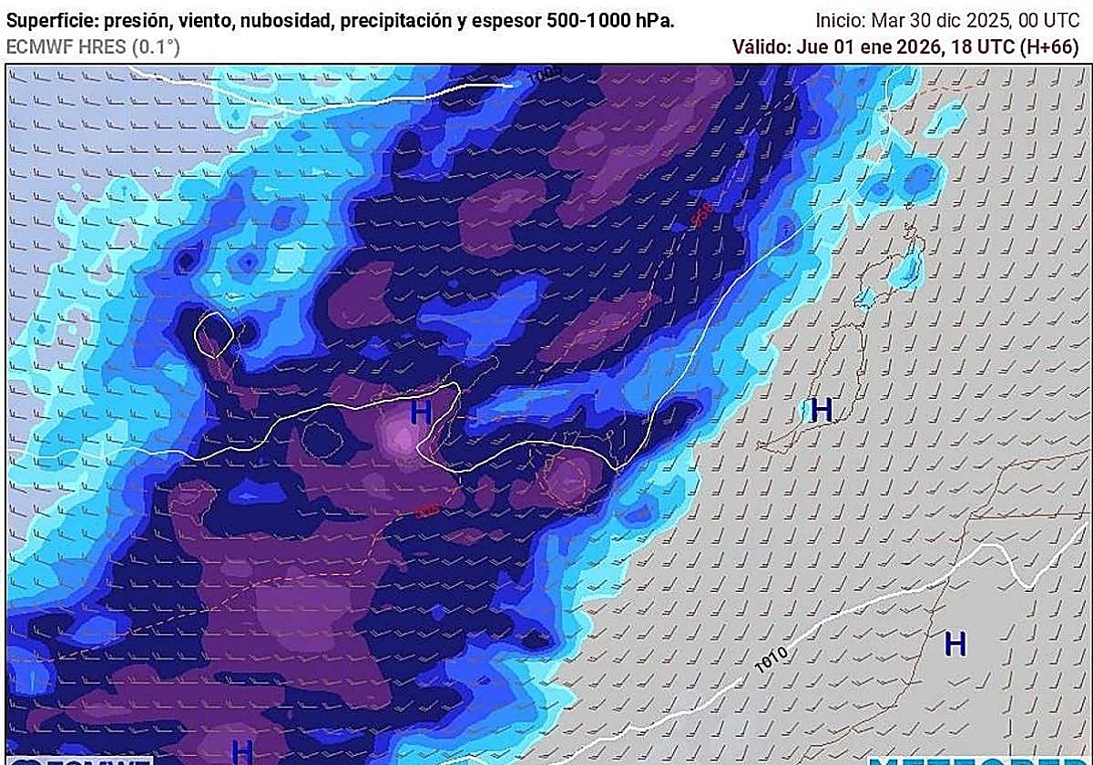 La Borrasca Francis impacta en Canarias: carreteras cortadas, vuelos cancelados y alerta por lluvias, viento y fenómenos costeros, en directo
