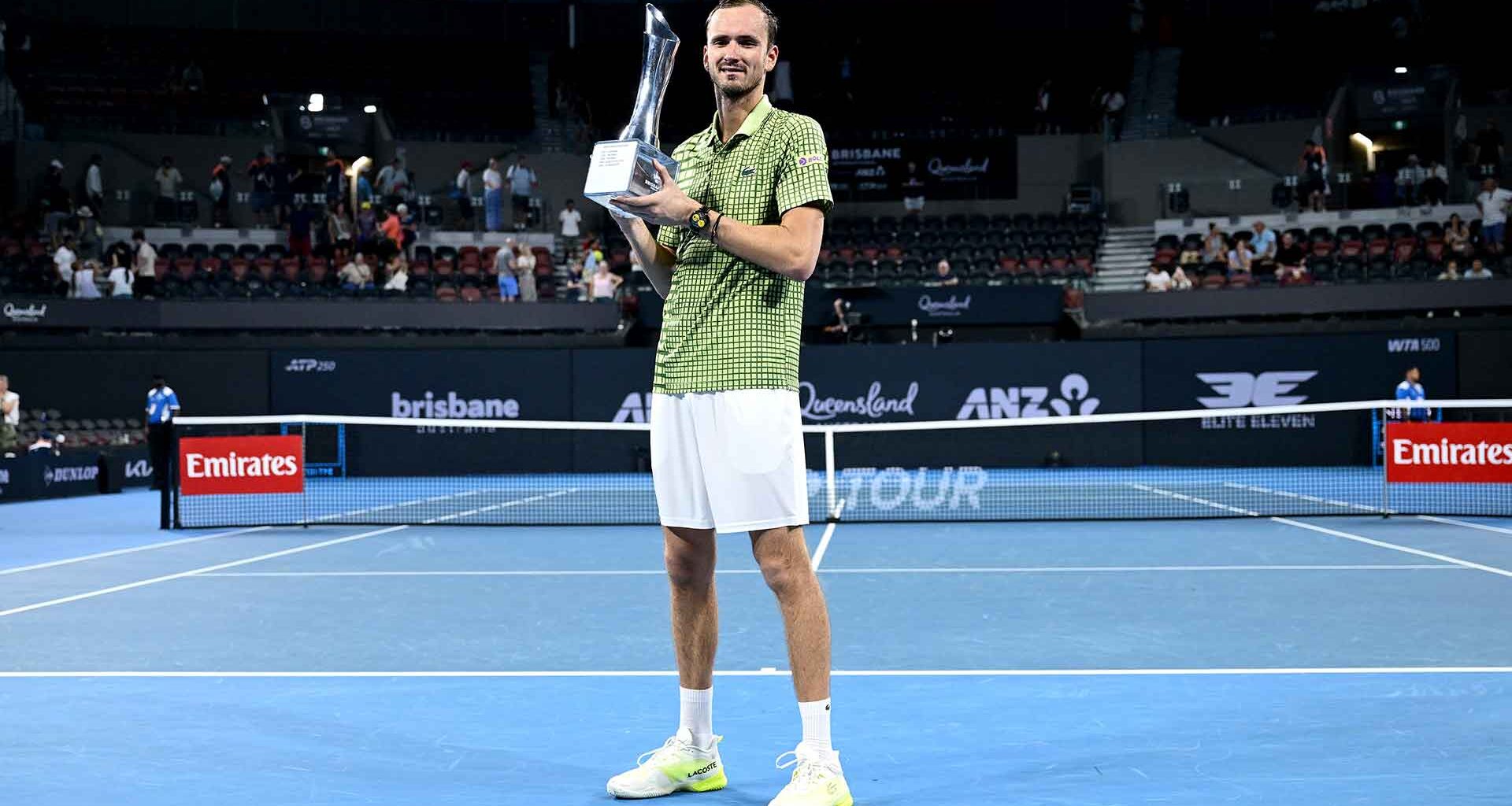 Daniil Medvedev abre 2026 con el título en Brisbane | ATP Tour