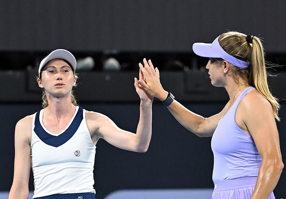 La cántabra Bucsa se queda sin título en dobles en Brisbane