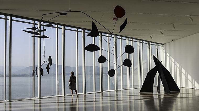 Obras de Calder en el Centro Botín de Santander