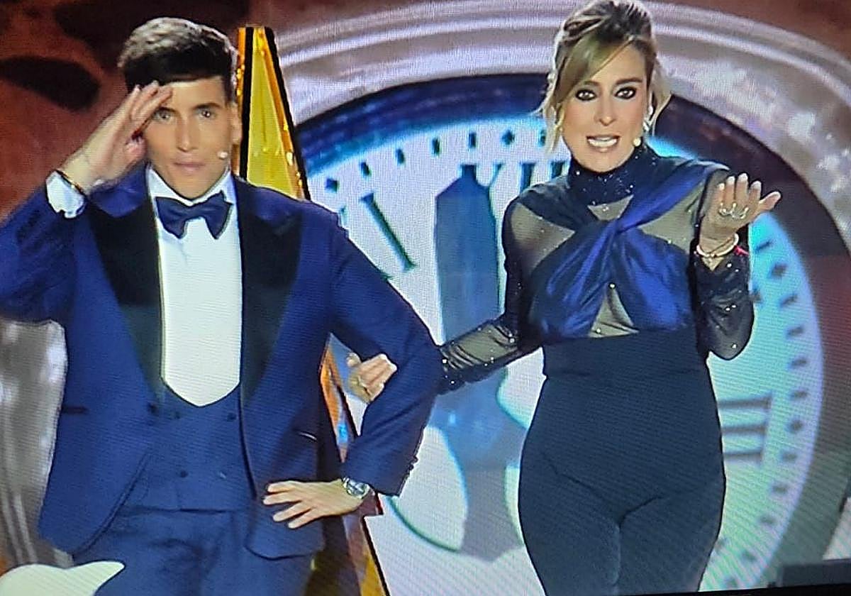 Sandra Barneda y Xuxo Jones, las uvas a -7 grados