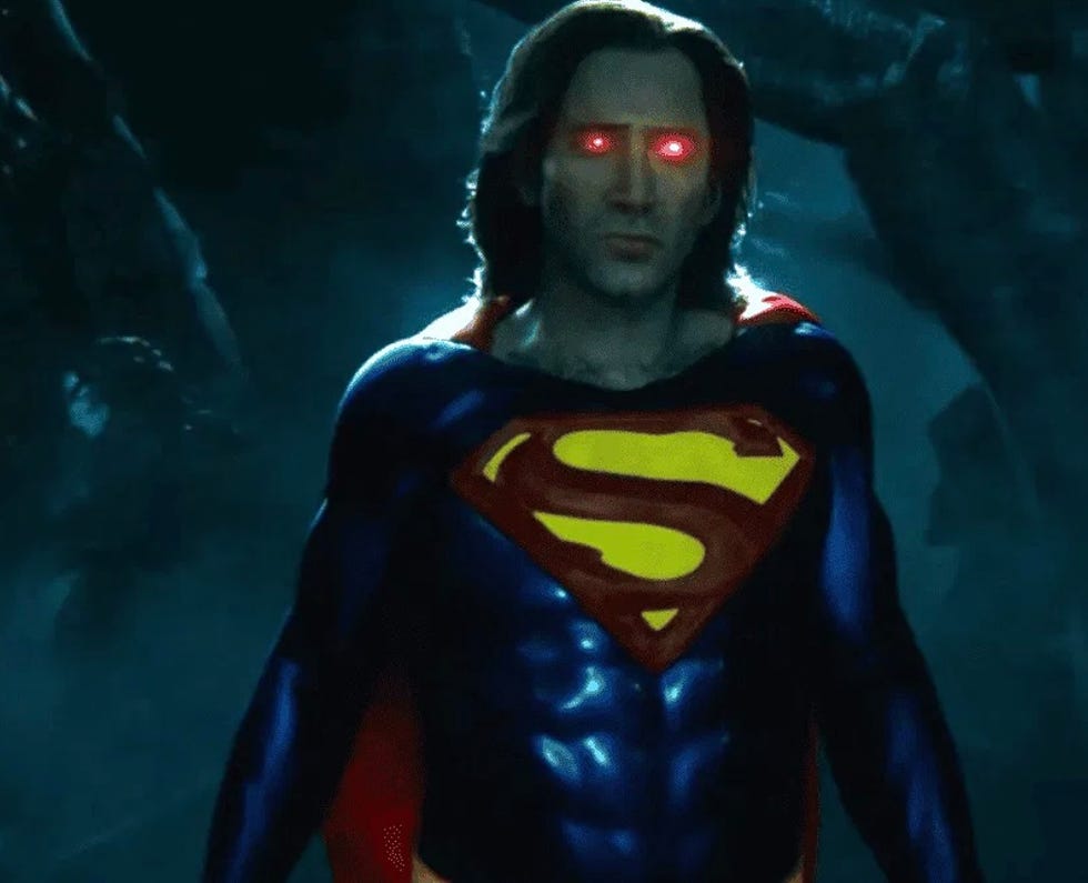nicolas cage superman