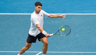 Carlos Alcaraz, distancia como número 1 en Open de Australia 2026. Foto: gettyimages