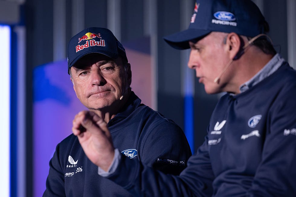 press conference carlos sainz and lucas cruz