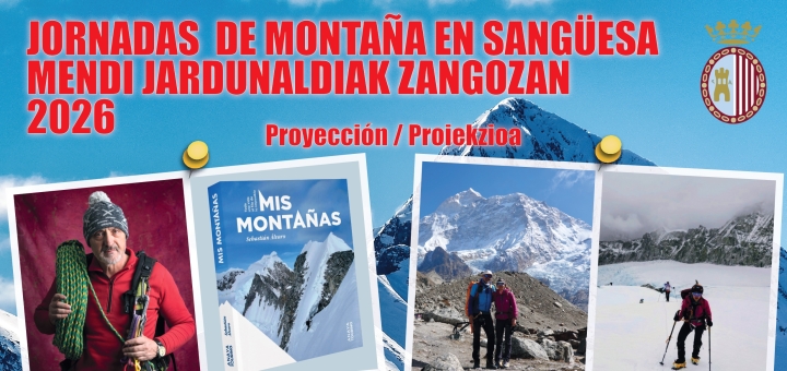 Programa de las Jornadas de Montaña en Sangüesa / Zangoza
