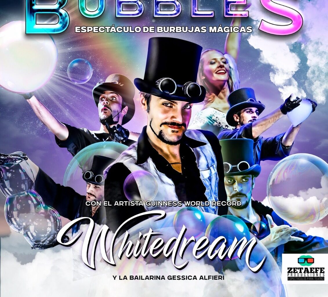 Y recuerda que el Festival JAJAJAJAJA de l’Alfàs presentará antes de la visita real el espectáculo infantil ‘Dreaming Bubbles’. - Ayuntamiento de l'Alfàs del Pi