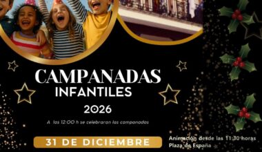 El Ayuntamiento brinda un Fin de Año para los niños desde la Plaza de España 