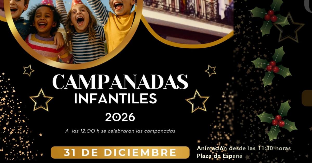 El Ayuntamiento brinda un Fin de Año para los niños desde la Plaza de España 