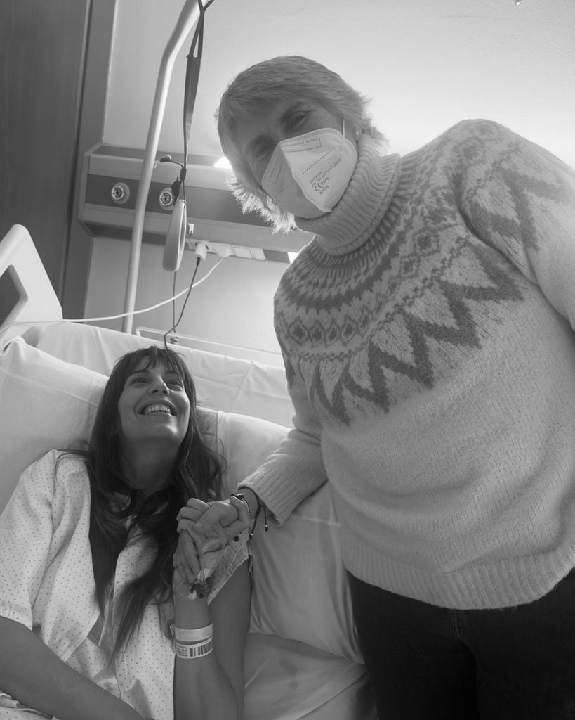 Almudena Cid se recupera tras su operación