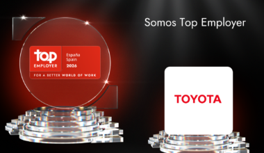 Toyota España, referente en gestión de talento tras ser reconocida como Top Employer 2026