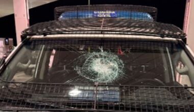 La rave de Albacete deja una decena de agentes heridos y varios vehículos dañados, según la Asociación de Guardias Civiles