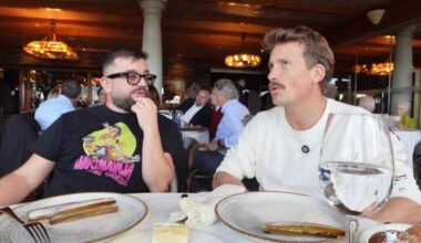 Cocituber le saca el tema de 'La Revuelta' y la política a Grison y éste acaba confesando qué hizo la única vez que ha votado