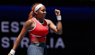 Cori Gauff, heroína estadounidense ante Grecia en United Cup 2026. Foto: gettyimages